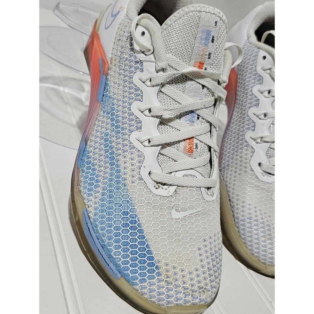 NIke Metcon 5 premium White Hyper Crimso Size 8.5 CJ0818-146